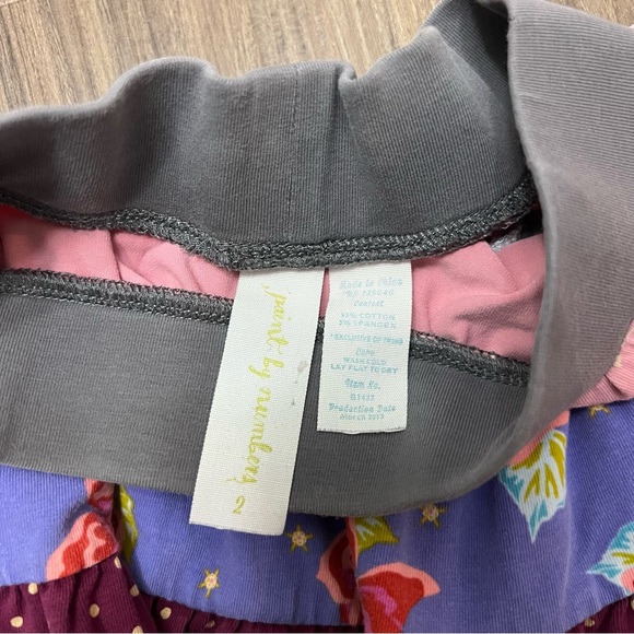 Matilda Jane Girls Sz 2 Paint By Numbers Brushstroke Gentry Tiered Skirt Floral - Picture 3 of 8